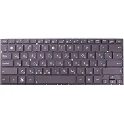 Клавіатура для ноутбука ASUS ZenBook UX32, UX32A чорний, сірий фрейм (KB310821)