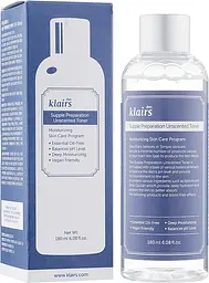 Пом'якшувальний тонер для обличчя Klairs Supple Preparation Unscented Toner 180 мл - мініатюра 2