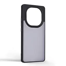 Противоударный чехол для Xiaomi Redmi Note 14 Pro 4G, Frame, черный, панель-накладка, термополиуретан TPU + поликарбонат PC, защита всего корпуса, защита кнопок и камеры, устойчив к деформациям, ArmorStandart (ARM79869) - мініатюра 2