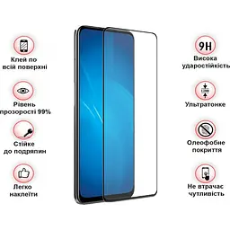 Захисне скло BeCover для Infinix Smart 8 Plus (X6526) Black (710652) - мініатюра 3