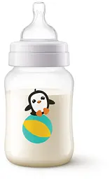 Пляшечка для годування Philips Avent Anti-colic Пінгвін, 260 мл (SCF821/13) - мініатюра 2