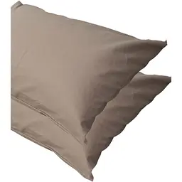 Наволочка Ecotton Зимова колекція Super Soft Light Beige Фланель 50х70 см (25558) - мініатюра 2