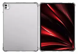 Силіконовий чохол бампер Primolux Silicone для планшета Apple iPad Pro 11" 2024 (A2836 / A2837 / A3006) Clear - мініатюра 4