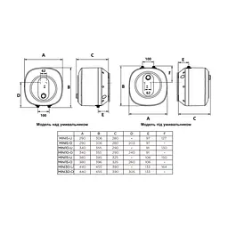 Бойлер Gorenje MINI15-U (747034) - мініатюра 2