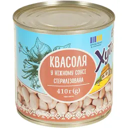 Квасоля Хуторок в ніжному соусі 410 г - мініатюра 2