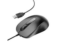 Миша Borofone BG4 Business wired mouse Black (BG4B) - мініатюра 2