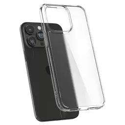 Прозорий чохол Spigen Ultra Hybrid Frost Clear для iPhone 15 Pro Max (ACS06567) - мініатюра 2