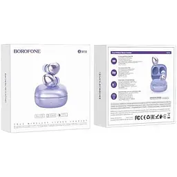 Бездротові навушники Borofone Magic Rhyme BW10 чорні - мініатюра 3