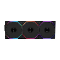Кулер до корпусу Lian Li Uni Fan TL WIRELESS 120-3, Black (G99.12TL1W3B.00)