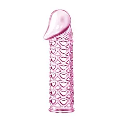 Насадка на член Baile Silikon Sleeve, +2.2 см