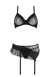Сексуальний комплект Casmir Kitasana XXL/XXXL чорний - мініатюра 4