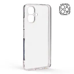 Прозрачный чехол для Infinix Smart 10 4G с защитой камеры, тонкий, силиконовый, бесцветный, ударопрочный, противоударный бампер с закрытой камерой, ArmorStandart (ARM87137) - мініатюра 2