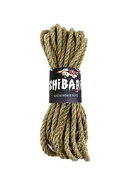 Feral Feelings Shibari Rope, 8 м - Джутовая веревка для Шибари, серая - миниатюра 2