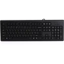 Клавіатура A4tech KRS-83 USB black, X-slim w/Ukr Comfort Key