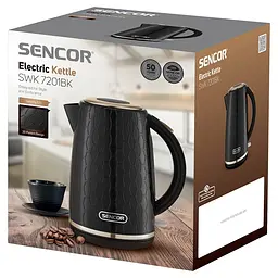 Електрочайник Sencor SWK 7201BK - мініатюра 2