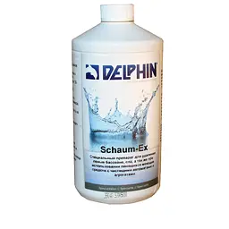 Рідка антипіна для басейну Delphin Піна-Екс, 1 л