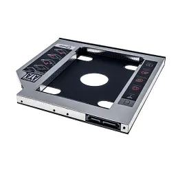 Фрейм-перехідник Grand-X HDD 2,5'' SATA2/SATA3 Slim 9,5mm (HDC-24С) - мініатюра 2