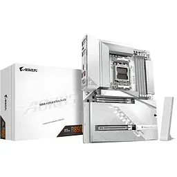 Материнська плата Gigabyte B850 AORUS STEALTH ICE (B850 AORUS STEALTH ICE) (Socket AM5, AMD B850, ATX) - мініатюра 2