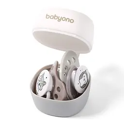 Контейнер - футляр для соски та пустушки BabyOno Білий - мініатюра 3