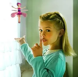 Інтерактивна лялька Fairy RC Flying Bal Фея що літає - мініатюра 4