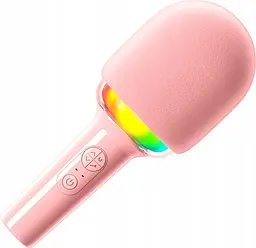 Мікрофон з караоке Epik L8 Pink [98503] - мініатюра 2