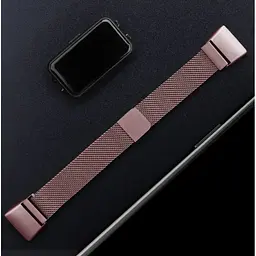 Ремінець DK CDK Metal Milanese Loop Magnetic для Huawei Band 6 (012956) (pink rose) - мініатюра 5