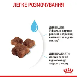 Сухий корм для кошенят Royal Canin Mother and Babycat м'ясо птиці та рис 0.4 кг - мініатюра 6