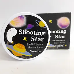 Гідрогелеві патчі під очі Vaseina Shooting star Black від зморшок 60 шт