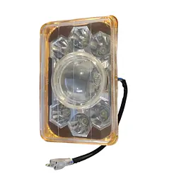 DELTA/Minsk Sonik Вставка у фару 18W LED (8 лампочок дальній ближній) (V-5009)
