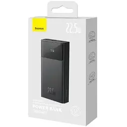 Портативна батарея Baseus Star-Lord 20000 mAh 2xUSB USB TYPE-C 22.5W PPXJ060001 Black - мініатюра 5