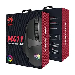 Миша MARVO Wired Programmable Gaming Mouse M411 |12000dpi| - мініатюра 2