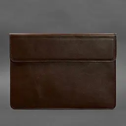 Шкіряний чохол-конверт BlankNote на магнітах для MacBook 14 Бордовий - мініатюра 4