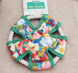 М'яке фрізбі для собак Derby Pet Garden - Cotton Rope Dog Frisbee Toy - мініатюра 4