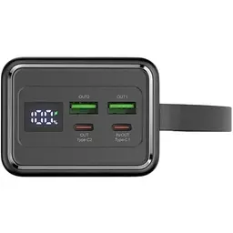 Зовнішній акумулятор Profit SP04 40000 mAh 22.5W + PD20W із ліхтариком - мініатюра 2