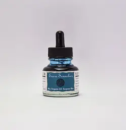 Чорнило для каліграфії Sennelier, 30 мл, Бірюзова блакить (Turquoise Blue)