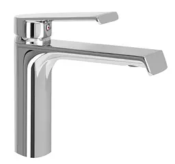 Змішувач для умивальника Rea Hass chrome, низький (REA-B6206) - мініатюра 5