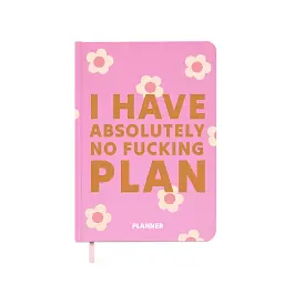 Мініпланер «I HAVE ABSOLUTELY NO PLAN mini» рожевий