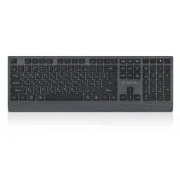 Клавіатура REAL-EL RK-715W Wireless/Bluetooth Black/Gray (EL123100051)