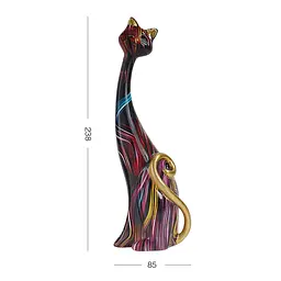 Декоративна статуетка MBM My Home Кішка (DH-ST-21 S COLOR) - мініатюра 2