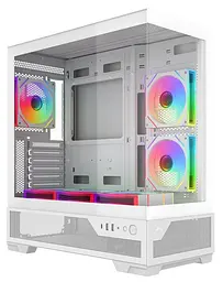 Корпус SAMA V43 без БЖ (V43-WHADA6X1-GL) White - мініатюра 2