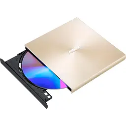 Оптичний привід ASUS DVD+/-RW ZenDrive U8M (SDRW-08U8M-U/GOLD/G/AS/P2G) Gold (90DD0295-M29000)