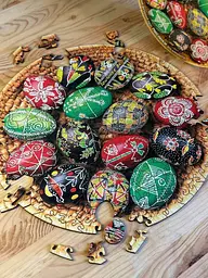 Пазл Спадщина дерев`яний UkrainianPuzzles Писанки - мініатюра 4