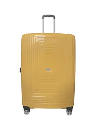 Валіза дорожня Гігант (XL) Поліпропілен Airtex 241 108л 75x52x32см Жовтий (Yellow)