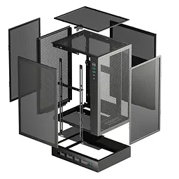 Корпус Deepcool CH170 Digital Black (R-CH170-BKNPI0D-G-1) Без БЖ - мініатюра 5