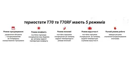 Терморегулятор програмований тижневий Computherm T70 30412 - мініатюра 3