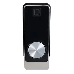 Замок біометричний автономний Trinix TRL-5203BTF Silver Left з Bluetooth, зчитувачем відбитків пальців і карт Mifare (65-00055) - мініатюра 3