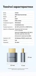 Заглушка-емулятор монітора Vention Dummy Plug штекер HDMI режими 4K 60 Гц / 2K 60 Гц / 1080p 60 Гц не сумісна з відеокартами AMD підключення без драйверів для Windows 7/8/10/11 macOS і Linux сірий корпус (AIXH0) - мініатюра 2