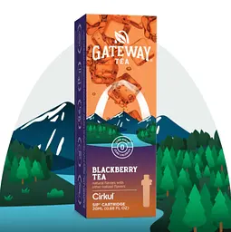 Картридж для напоїв Cirkul Gateway Flavor Cartridge Blackberry Tea 1 шт - мініатюра 2