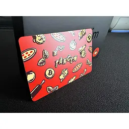 Криптогаманець Tangem 2.0 Bitcoin Pizza Day Wallet набір з 3 карток (TG-PIZZADAY) - мініатюра 5
