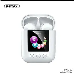 Навушники Bluetooth Remax TWS-19 Digital Player - мініатюра 3